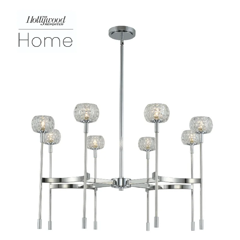 Chandeliers with Metal Frames in Black FinishChandeliers with Metal Frames in Black FinishMae 8 Light Chandelier Chandeliers with Metal Frames in Black FinishChandeliers with Metal Frames in Black FinishMae 8 Light Chandelier