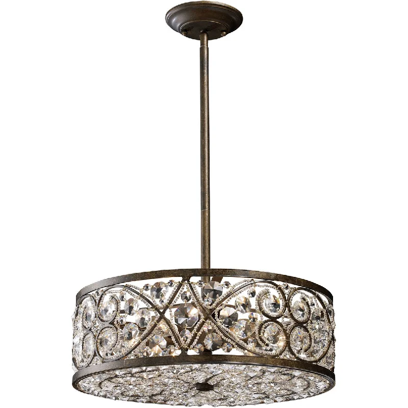 Large Chandeliers for Grand Halls and FoyersLarge Chandeliers for Grand Halls and FoyersAmherst 6-Light Chandelier in Antique Bronze with Clear Crystal and Beaded Glass Diffuser ELK Lighting Large Chandeliers for Grand Halls and FoyersLarge Chandeliers for Grand Halls and FoyersAmherst 6-Light Chandelier in Antique Bronze with Clear Crystal and Beaded Glass Diffuser ELK Lighting