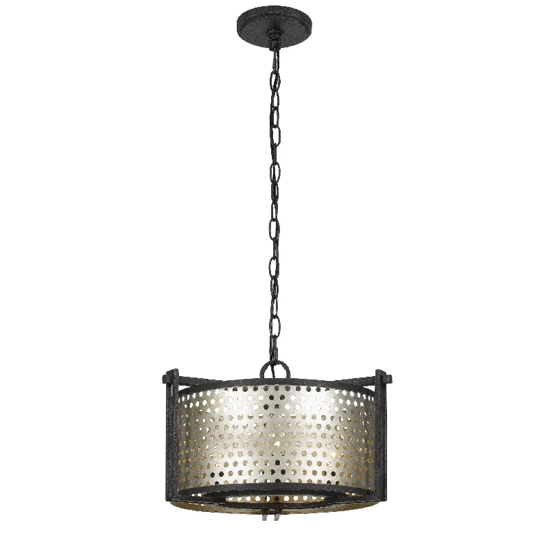 Chandeliers with Frosted Glass for a Softer Light DiffusionChandeliers with Frosted Glass for a Softer Light DiffusionBenzara 3 Bulb Hanging Pendant Chandelier with Round Perforated Metal Frame, Gray Chandeliers with Frosted Glass for a Softer Light DiffusionChandeliers with Frosted Glass for a Softer Light DiffusionBenzara 3 Bulb Hanging Pendant Chandelier with Round Perforated Metal Frame, Gray