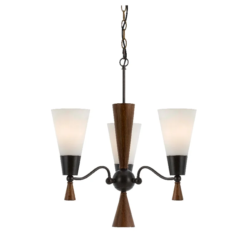 Chandeliers with Metal Frames in Copper FinishChandeliers with Metal Frames in Copper FinishBenzara 3 Bulb Uplight Chandelier with Glass Shade and Resin Accents,White and Brown Chandeliers with Metal Frames in Copper FinishChandeliers with Metal Frames in Copper FinishBenzara 3 Bulb Uplight Chandelier with Glass Shade and Resin Accents,White and Brown