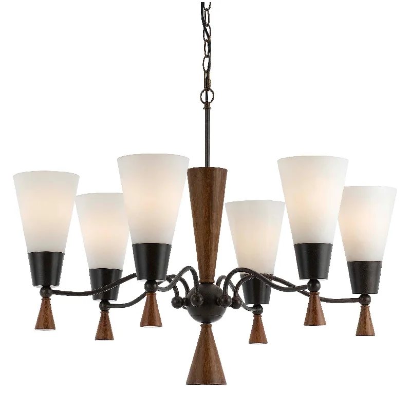 Chandeliers for Dining Rooms to Set the Mood for MealsChandeliers for Dining Rooms to Set the Mood for MealsBenzara 6 Bulb Uplight Chandelier with Glass Shade and Resin Accents,White and Brown Chandeliers for Dining Rooms to Set the Mood for MealsChandeliers for Dining Rooms to Set the Mood for MealsBenzara 6 Bulb Uplight Chandelier with Glass Shade and Resin Accents,White and Brown