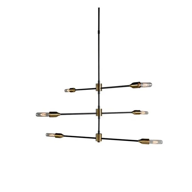 Chandeliers with Multiple Lights for Maximum IlluminationChandeliers with Multiple Lights for Maximum IlluminationBenzara 6 Light Contemporary Metal Chandelier, Black and Gold Chandeliers with Multiple Lights for Maximum IlluminationChandeliers with Multiple Lights for Maximum IlluminationBenzara 6 Light Contemporary Metal Chandelier, Black and Gold