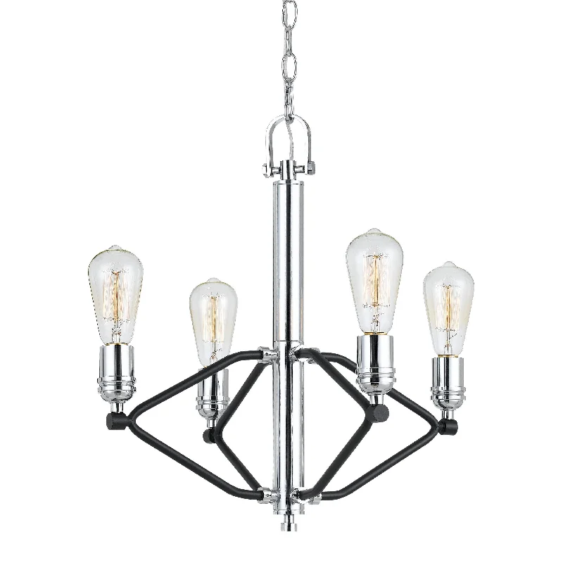 Chandeliers with Frosted Glass for a Softer Light DiffusionChandeliers with Frosted Glass for a Softer Light DiffusionBenzara Geometric Design Metal Chandelier with Chain, Chrome and Black Chandeliers with Frosted Glass for a Softer Light DiffusionChandeliers with Frosted Glass for a Softer Light DiffusionBenzara Geometric Design Metal Chandelier with Chain, Chrome and Black