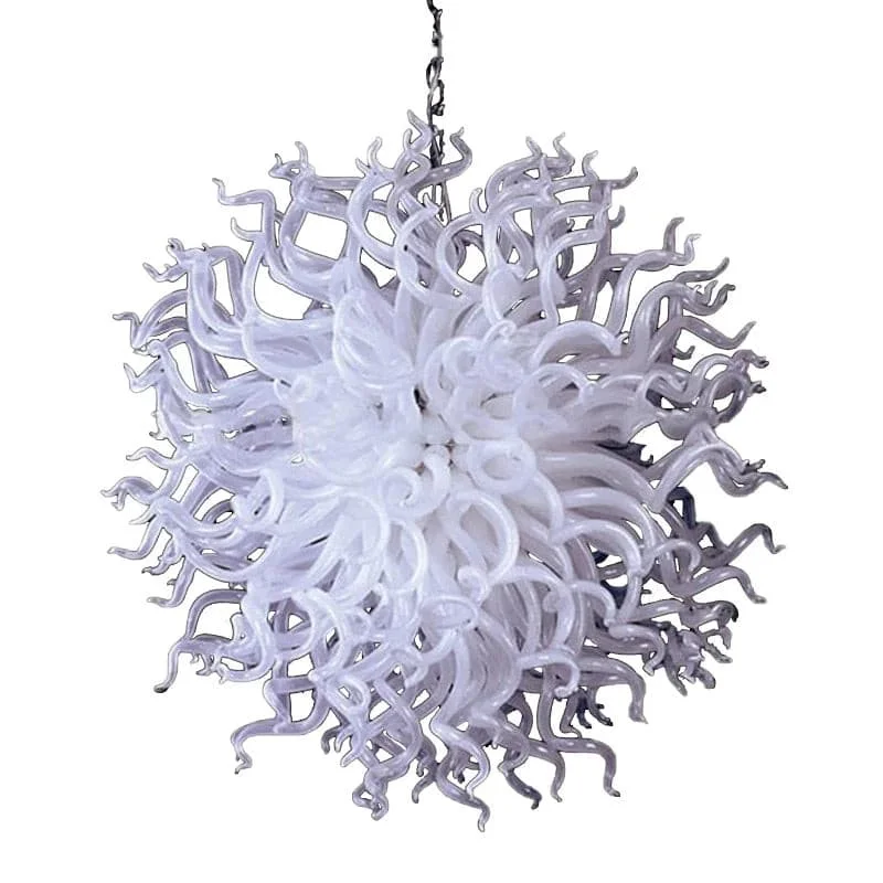 Chandeliers with Dimmable Lights for Ambiance ControlChandeliers with Dimmable Lights for Ambiance ControlBlown Glass Chandelier Pure White Chihuly Style Chandeliers with Dimmable Lights for Ambiance ControlChandeliers with Dimmable Lights for Ambiance ControlBlown Glass Chandelier Pure White Chihuly Style