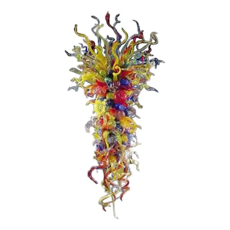 Chandeliers for Dining Rooms to Set the Mood for MealsChandeliers for Dining Rooms to Set the Mood for MealsBlown Glass Chandelier Large Colorful Chihuly Style