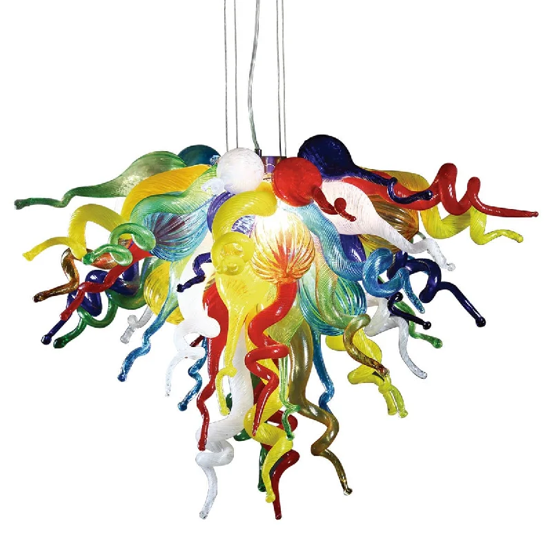 Chandeliers with Murano Glass for a High - End Artistic TouchChandeliers with Murano Glass for a High - End Artistic TouchModern Chihuly Style Glass Chandeliers Colorful Art Decor Chandeliers with Murano Glass for a High - End Artistic TouchChandeliers with Murano Glass for a High - End Artistic TouchModern Chihuly Style Glass Chandeliers Colorful Art Decor