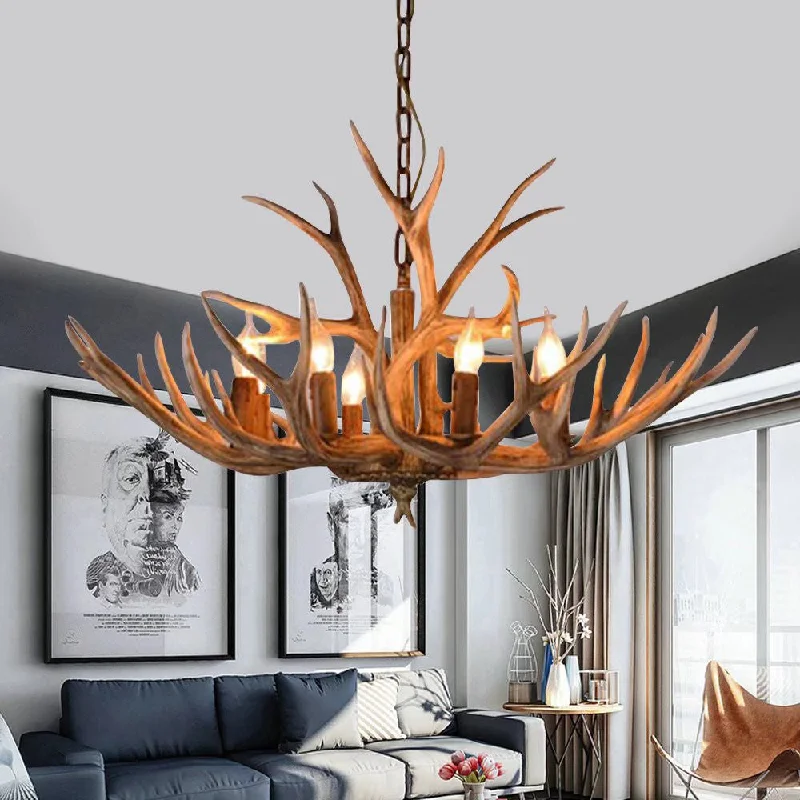 Small Chandeliers for Compact RoomsSmall Chandeliers for Compact RoomsBrown Super Stag Faux Antlers Six Light LED Chandelier By Homeroots Small Chandeliers for Compact RoomsSmall Chandeliers for Compact RoomsBrown Super Stag Faux Antlers Six Light LED Chandelier By Homeroots