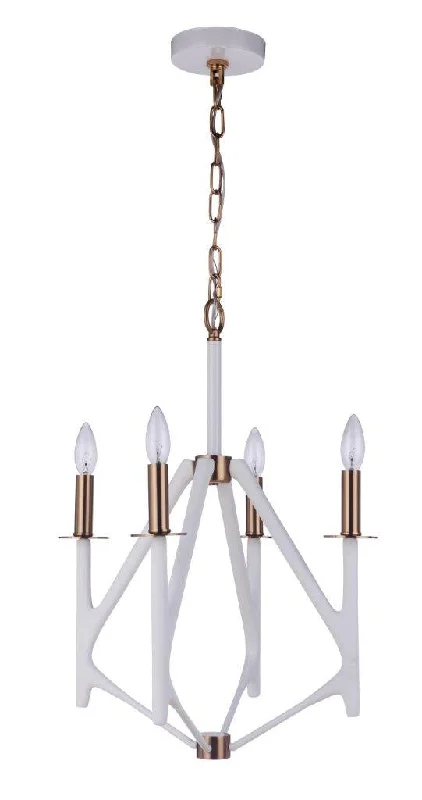 Chandeliers with Murano Glass for a High - End Artistic TouchChandeliers with Murano Glass for a High - End Artistic TouchCraftmade The Reserve 55534-MWWSB Chandelier Light - Matte White/Satin Brass