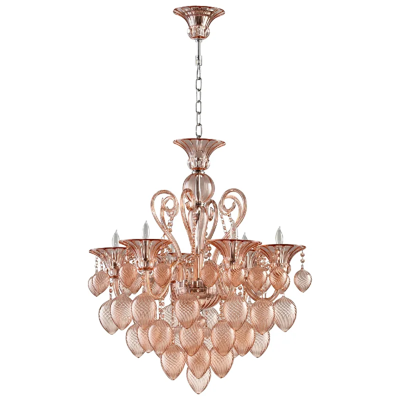 Bohemian - Style Beaded Chandeliers for Eclectic DecorBohemian - Style Beaded Chandeliers for Eclectic DecorCyan Design 05503 Small Bella Vetro Chandelier Bohemian - Style Beaded Chandeliers for Eclectic DecorBohemian - Style Beaded Chandeliers for Eclectic DecorCyan Design 05503 Small Bella Vetro Chandelier