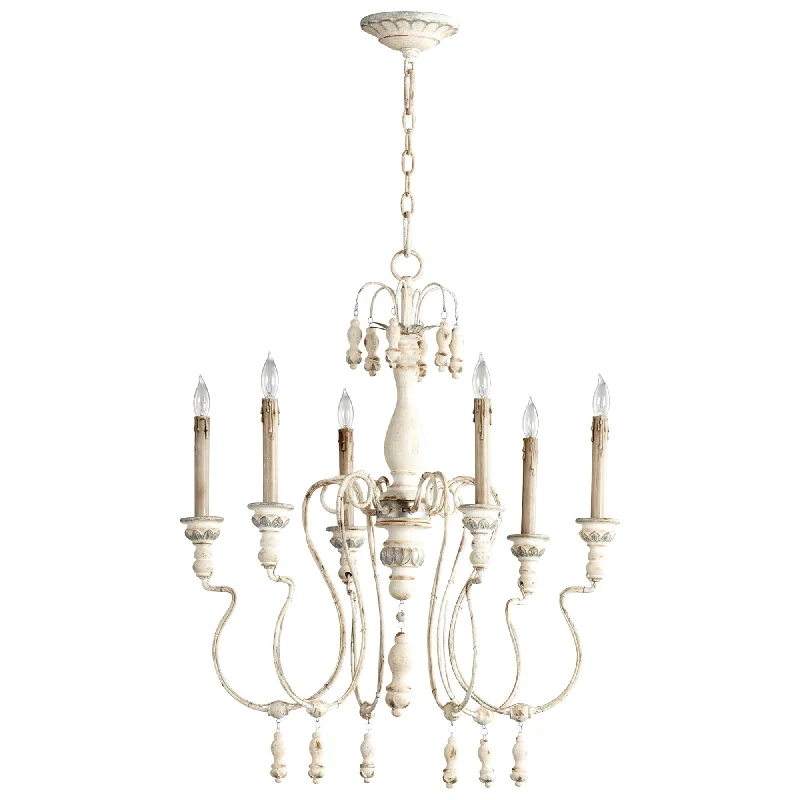 Chandeliers with Adjustable Height for Custom InstallationChandeliers with Adjustable Height for Custom InstallationCyan Design 05713 Chantal Six Light Chandelier