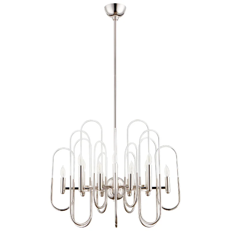 Art Deco Chandeliers for a Retro - Glam LookArt Deco Chandeliers for a Retro - Glam LookCyan Design 09687 Champ-Elysees 12lt Chandelier