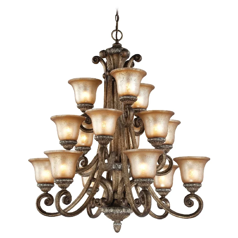 Chandeliers with Candle - Style Bulbs for a Classic AestheticChandeliers with Candle - Style Bulbs for a Classic AestheticDolan Designs Carlyle 2403-162 Chandelier Light - Verona