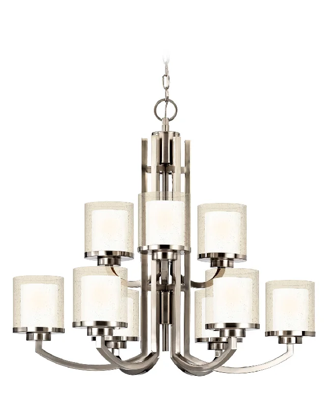 Chandeliers with Colored Glass for a Splash of ColorChandeliers with Colored Glass for a Splash of ColorDolan Designs Horizon 2952-09 Chandelier Light - Satin Nickel Chandeliers with Colored Glass for a Splash of ColorChandeliers with Colored Glass for a Splash of ColorDolan Designs Horizon 2952-09 Chandelier Light - Satin Nickel