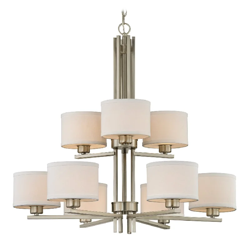 Victorian - Inspired Chandeliers with Ornate DetailsVictorian - Inspired Chandeliers with Ornate DetailsDolan Designs Tecido 2972-09 Chandelier Light - Satin Nickel Victorian - Inspired Chandeliers with Ornate DetailsVictorian - Inspired Chandeliers with Ornate DetailsDolan Designs Tecido 2972-09 Chandelier Light - Satin Nickel