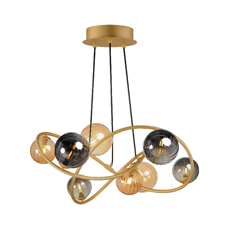 Chandeliers with Clear Crystal for a Sparkling EffectChandeliers with Clear Crystal for a Sparkling EffectPlanetary 8-Light LED Chandelier Chandeliers with Clear Crystal for a Sparkling EffectChandeliers with Clear Crystal for a Sparkling EffectPlanetary 8-Light LED Chandelier