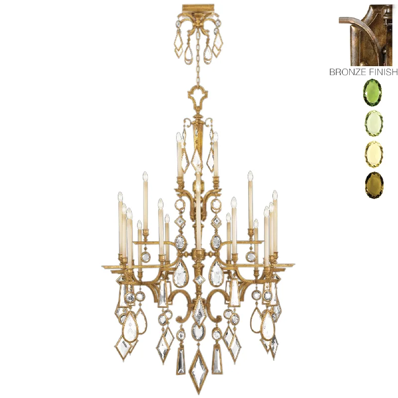 Large Chandeliers for Grand Halls and FoyersLarge Chandeliers for Grand Halls and FoyersFine Art Encased Gems 709440-1ST Chandelier Light - Bronze Large Chandeliers for Grand Halls and FoyersLarge Chandeliers for Grand Halls and FoyersFine Art Encased Gems 709440-1ST Chandelier Light - Bronze