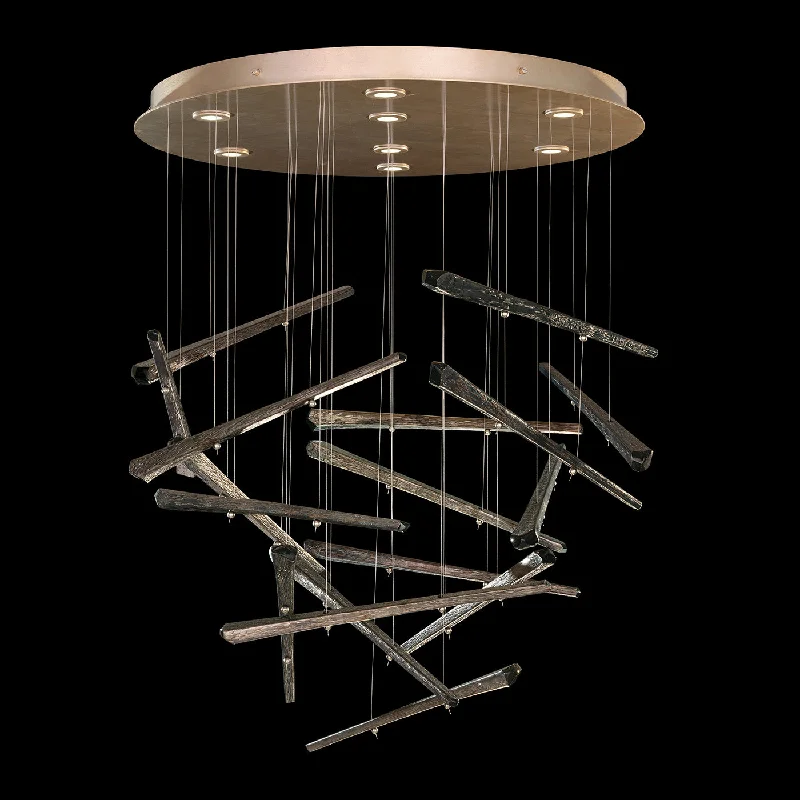 Chandeliers with Colored Glass for a Splash of ColorChandeliers with Colored Glass for a Splash of ColorFine Art Elevate 895840-252ST Chandelier Light - Gold Leaf Chandeliers with Colored Glass for a Splash of ColorChandeliers with Colored Glass for a Splash of ColorFine Art Elevate 895840-252ST Chandelier Light - Gold Leaf