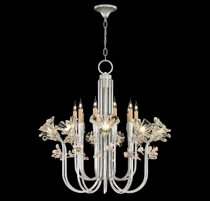 Small Chandeliers for Compact RoomsSmall Chandeliers for Compact RoomsFine Art Azu 915140-1ST Chandelier Light - Silver