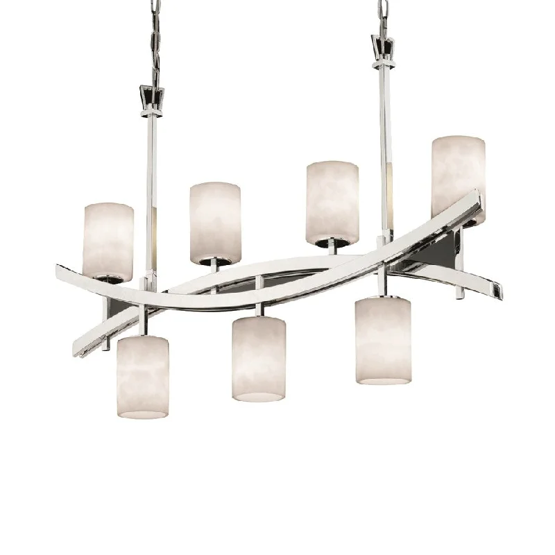 Chandeliers with Candle - Style Bulbs for a Classic AestheticChandeliers with Candle - Style Bulbs for a Classic AestheticJustice Design Clouds Archway 7-light Polished Chrome Chandelier, Clouds Cylinder - Flat Rim Shade Chandeliers with Candle - Style Bulbs for a Classic AestheticChandeliers with Candle - Style Bulbs for a Classic AestheticJustice Design Clouds Archway 7-light Polished Chrome Chandelier, Clouds Cylinder - Flat Rim Shade