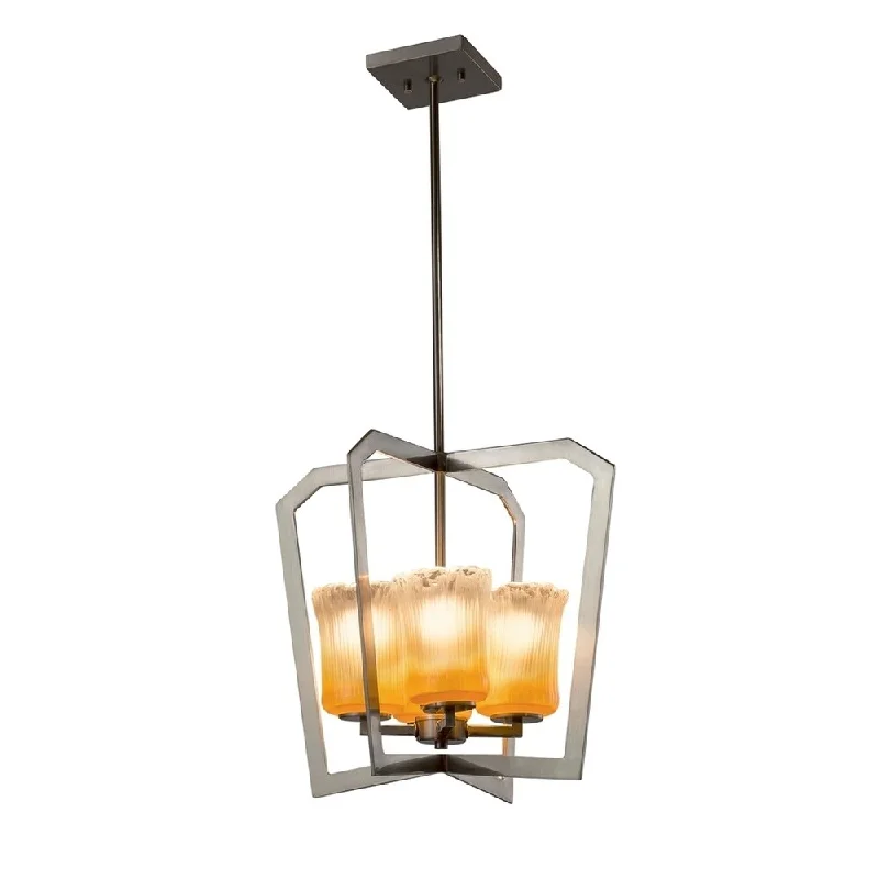 French Country Chandeliers with a Romantic AuraFrench Country Chandeliers with a Romantic AuraJustice Design Veneto Luce Aria 4-light Brushed Nickel Chandelier, Gold with Clear Rim Cylinder - Rippled Rim Shade - Silver French Country Chandeliers with a Romantic AuraFrench Country Chandeliers with a Romantic AuraJustice Design Veneto Luce Aria 4-light Brushed Nickel Chandelier, Gold with Clear Rim Cylinder - Rippled Rim Shade - Silver
