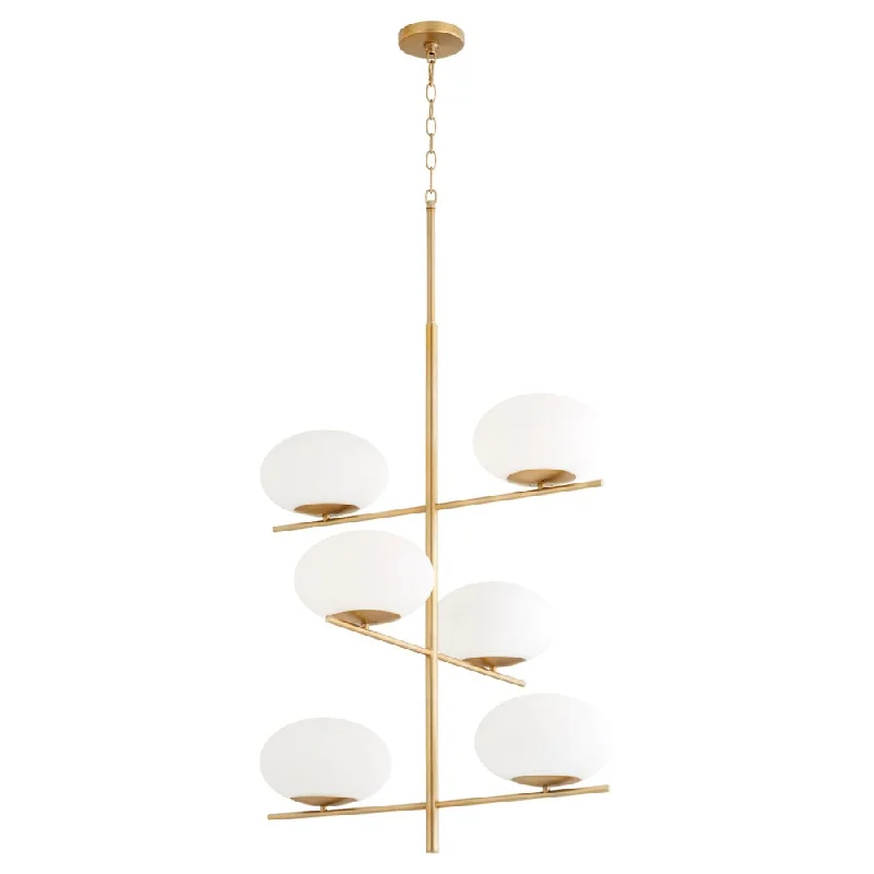 Chandeliers with Candle - Style Bulbs for a Classic AestheticChandeliers with Candle - Style Bulbs for a Classic AestheticLarge Pod Chandelier