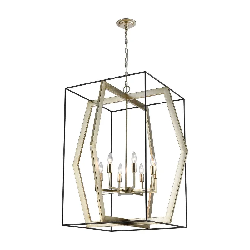 Chandeliers with Metal Frames in Copper FinishChandeliers with Metal Frames in Copper FinishMixed Geometries 8-Light Chandelier ELK Home Chandeliers with Metal Frames in Copper FinishChandeliers with Metal Frames in Copper FinishMixed Geometries 8-Light Chandelier ELK Home