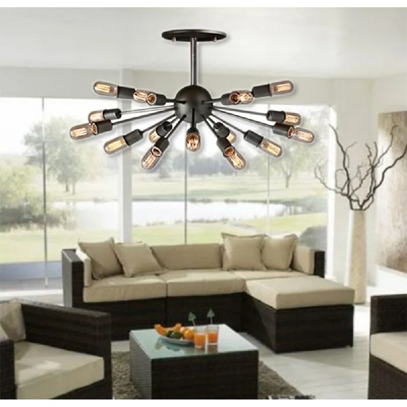 Mid - Century Modern Chandeliers for Vintage AppealMid - Century Modern Chandeliers for Vintage AppealNoemi 15-light Antique 36-inch Metal Edison Chandelier Mid - Century Modern Chandeliers for Vintage AppealMid - Century Modern Chandeliers for Vintage AppealNoemi 15-light Antique 36-inch Metal Edison Chandelier