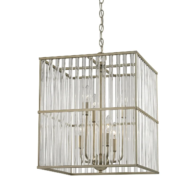 Chandeliers with Pendant Lights for a Stylish LookChandeliers with Pendant Lights for a Stylish LookRidley 6-Light Chandelier in Aged Silver with Oval Glass Rods ELK Lighting Chandeliers with Pendant Lights for a Stylish LookChandeliers with Pendant Lights for a Stylish LookRidley 6-Light Chandelier in Aged Silver with Oval Glass Rods ELK Lighting