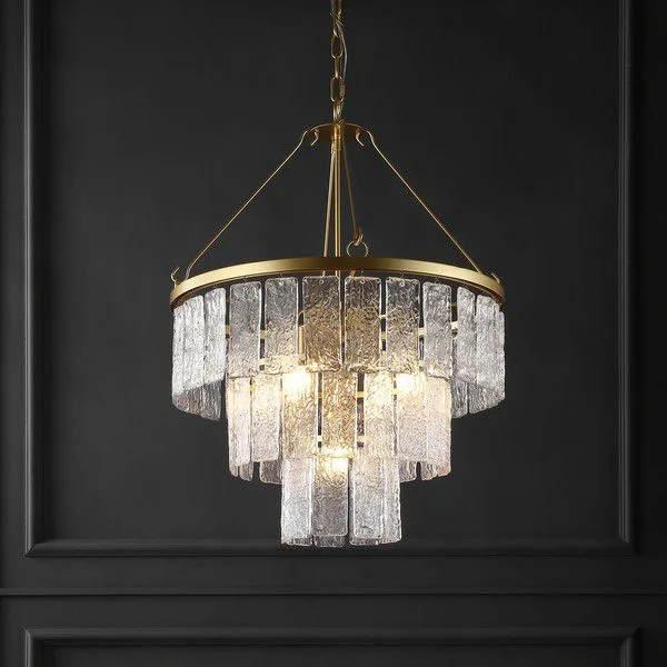Chandeliers with Murano Glass for a High - End Artistic TouchChandeliers with Murano Glass for a High - End Artistic TouchSafavieh Marjory 3 Tier Chandelier - Gold Chandeliers with Murano Glass for a High - End Artistic TouchChandeliers with Murano Glass for a High - End Artistic TouchSafavieh Marjory 3 Tier Chandelier - Gold