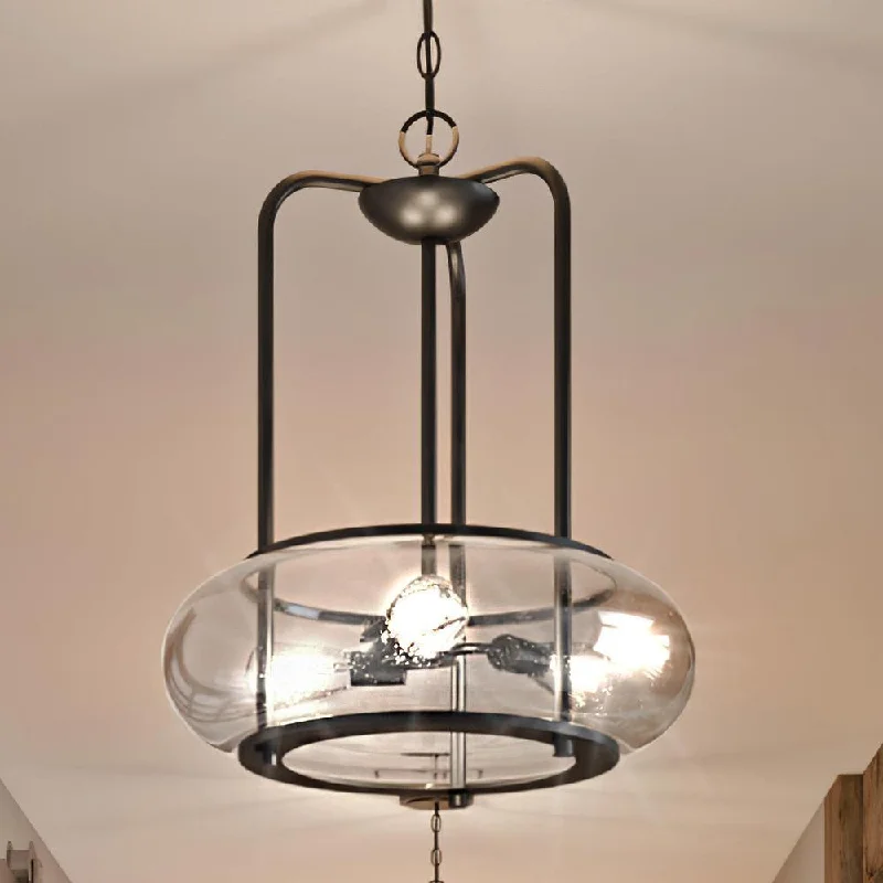 Rustic Wood Chandeliers for Country - Style HousesRustic Wood Chandeliers for Country - Style HousesUQL3341 Utilitarian Chandelier, 20"H x 16"W, Black Bronze Finish, Clearwater Collection Rustic Wood Chandeliers for Country - Style HousesRustic Wood Chandeliers for Country - Style HousesUQL3341 Utilitarian Chandelier, 20"H x 16"W, Black Bronze Finish, Clearwater Collection