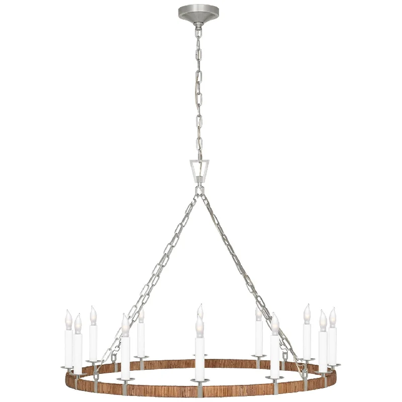 Mid - Century Modern Chandeliers for Vintage AppealMid - Century Modern Chandeliers for Vintage AppealDarlana Wrapped LED Chandelier