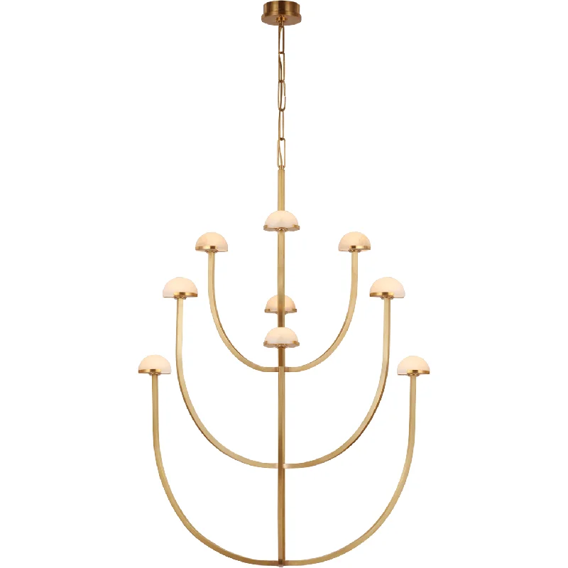 Mid - Century Modern Chandeliers for Vintage AppealMid - Century Modern Chandeliers for Vintage AppealPedra X-Large Three-Tier Chandelier