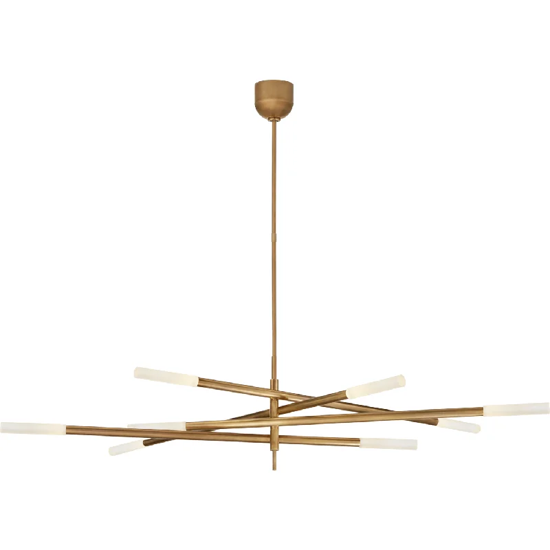 Large Chandeliers for Grand Halls and FoyersLarge Chandeliers for Grand Halls and FoyersRousseau Grande Eight Light Articulating Chandelier Large Chandeliers for Grand Halls and FoyersLarge Chandeliers for Grand Halls and FoyersRousseau Grande Eight Light Articulating Chandelier