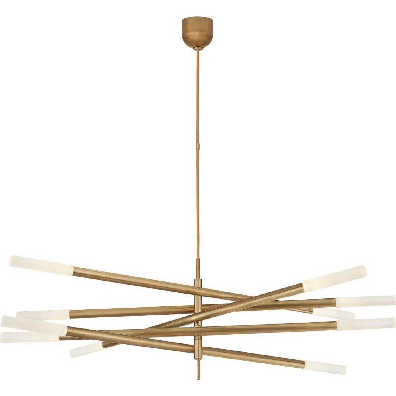 Modern Crystal Chandeliers for Contemporary HomesModern Crystal Chandeliers for Contemporary HomesRousseau Grande Ten Light Articulating Chandelier