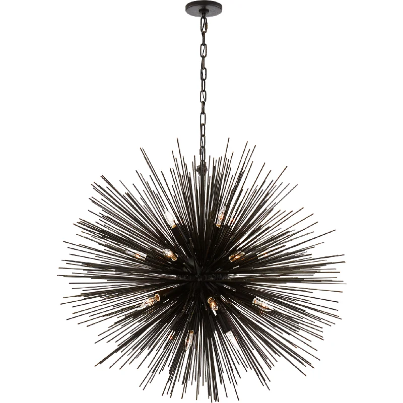Chandeliers with Metal Frames in Black FinishChandeliers with Metal Frames in Black FinishStrada Large Round Chandelier Chandeliers with Metal Frames in Black FinishChandeliers with Metal Frames in Black FinishStrada Large Round Chandelier