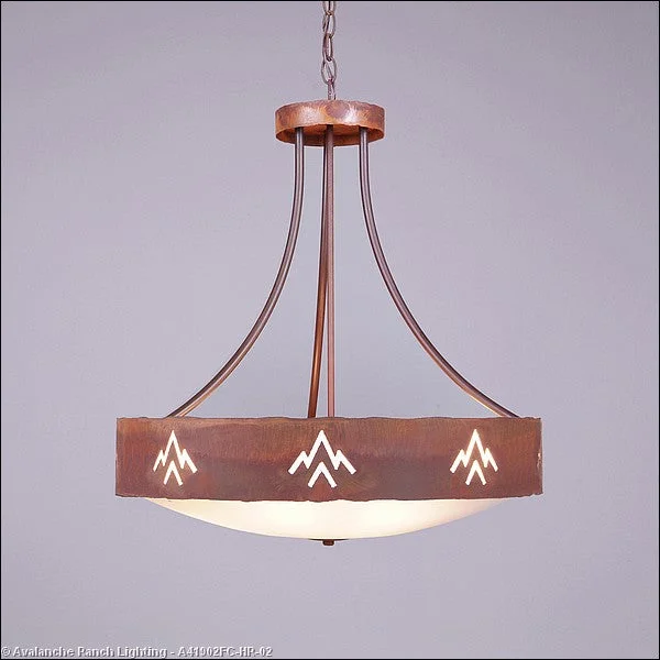 Rustic Ceiling Lights with Reclaimed Wood and Distressed FinishesRustic Ceiling Lights with Reclaimed Wood and Distressed FinishesPendants - Bowl Style