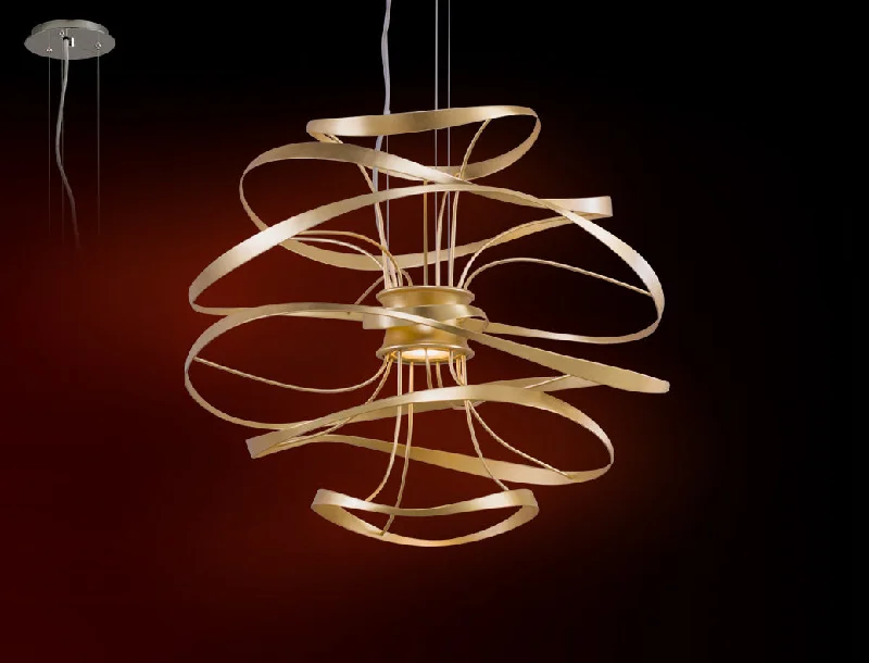 Tropical - Themed Ceiling Lights with Palm - Leaf Shapes and Rattan WrapsTropical - Themed Ceiling Lights with Palm - Leaf Shapes and Rattan WrapsCalligraphy LED Pendant