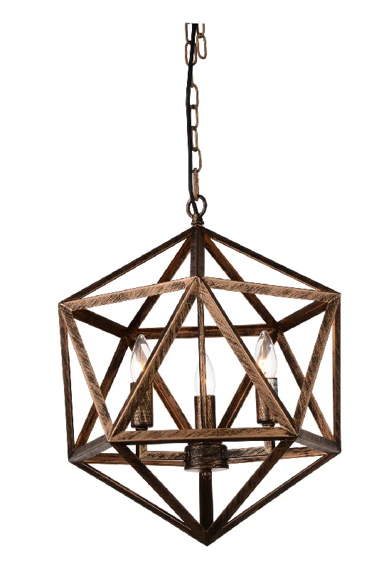 Metal Ceiling Lights in Brass, Copper, Stainless Steel, and IronMetal Ceiling Lights in Brass, Copper, Stainless Steel, and IronFour Light Pendant