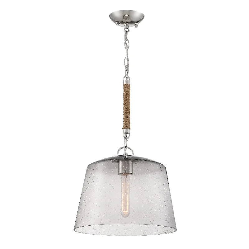 Tropical - Themed Ceiling Lights with Palm - Leaf Shapes and Rattan WrapsTropical - Themed Ceiling Lights with Palm - Leaf Shapes and Rattan WrapsWindrush Pendant