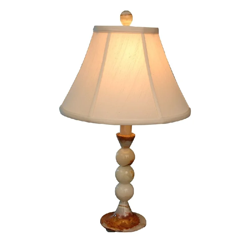rustic farmhouse table lamps for cozy kitchensrustic farmhouse table lamps for cozy kitchens22.25" Tall Onyx Table Lamp "Star Cluster" with Linen Shade, Chartreuse