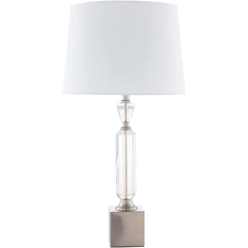 glass table lamps with a frosted surface for soft light diffusionglass table lamps with a frosted surface for soft light diffusionArtistic Weavers Quinter Traditional Brushed Crystal 27-inch Table Lamp