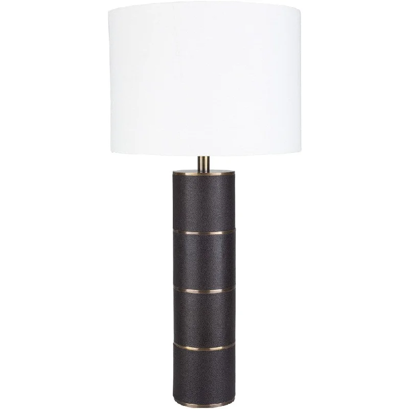 wooden table lamps with natural grain for a warm and organic feelwooden table lamps with natural grain for a warm and organic feelAzliir Table Lamp with Black Base and White Shade