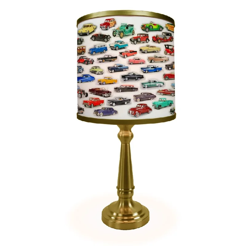 coastal style table lamps with nautical elements for beach housescoastal style table lamps with nautical elements for beach housesClassic Car Collage More Than A Lamp Framed Art Comes Down From the Wall