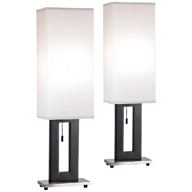 glass table lamps with a frosted surface for soft light diffusionglass table lamps with a frosted surface for soft light diffusionFloating Rectangle Modern Table Lamps 30" Tall Set of 2 Black Metal - 8" x 30" glass table lamps with a frosted surface for soft light diffusionglass table lamps with a frosted surface for soft light diffusionFloating Rectangle Modern Table Lamps 30" Tall Set of 2 Black Metal - 8" x 30"