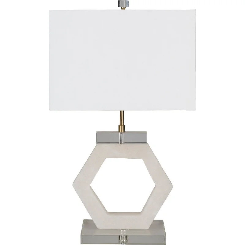 industrial style table lamps with exposed bulbs for loft apartmentsindustrial style table lamps with exposed bulbs for loft apartmentsHexcombe 28 in. White Modern Table Lamp