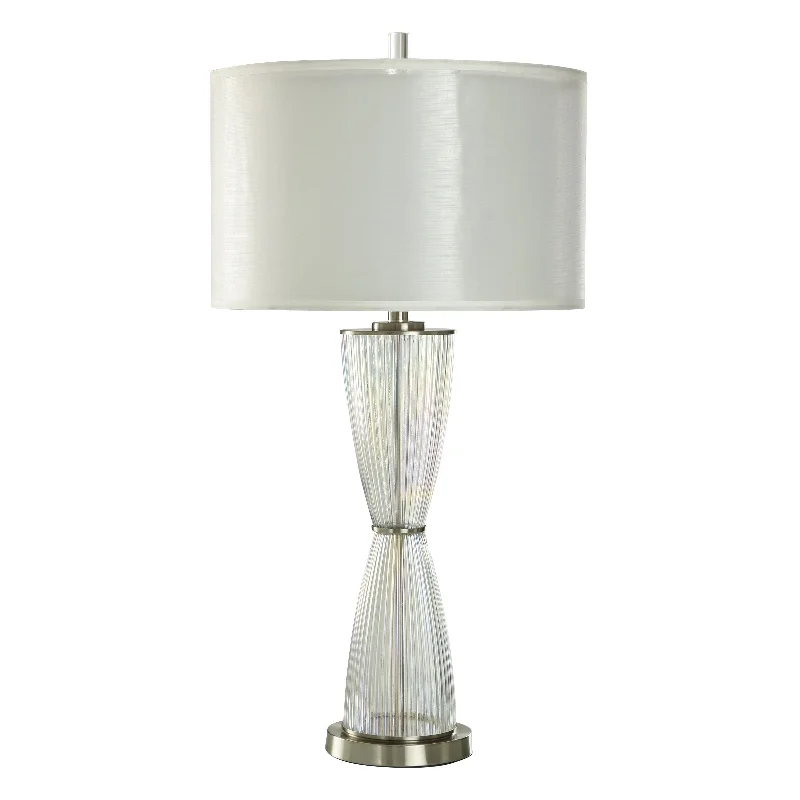 metal table lamps with a matte black finish for a sleek appearancemetal table lamps with a matte black finish for a sleek appearanceLuster Silver Table Lamp - Ribbed Glass and Polished Nickel Body - White Satin Shade metal table lamps with a matte black finish for a sleek appearancemetal table lamps with a matte black finish for a sleek appearanceLuster Silver Table Lamp - Ribbed Glass and Polished Nickel Body - White Satin Shade