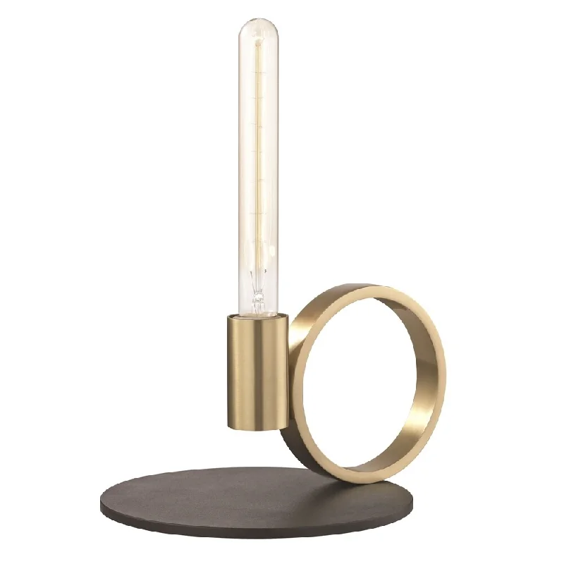 modern minimalist table lamps for contemporary living roomsmodern minimalist table lamps for contemporary living roomsMitzi by Hudson Valley Tink 1-light Aged Brass Table Lamp with Black Accents