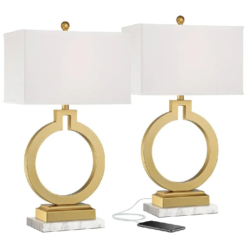 rustic farmhouse table lamps for cozy kitchensrustic farmhouse table lamps for cozy kitchensModern Table Lamps Set of 2 White Risers 28 1/2" Tall Gold USB - 16" x 28" rustic farmhouse table lamps for cozy kitchensrustic farmhouse table lamps for cozy kitchensModern Table Lamps Set of 2 White Risers 28 1/2" Tall Gold USB - 16" x 28"