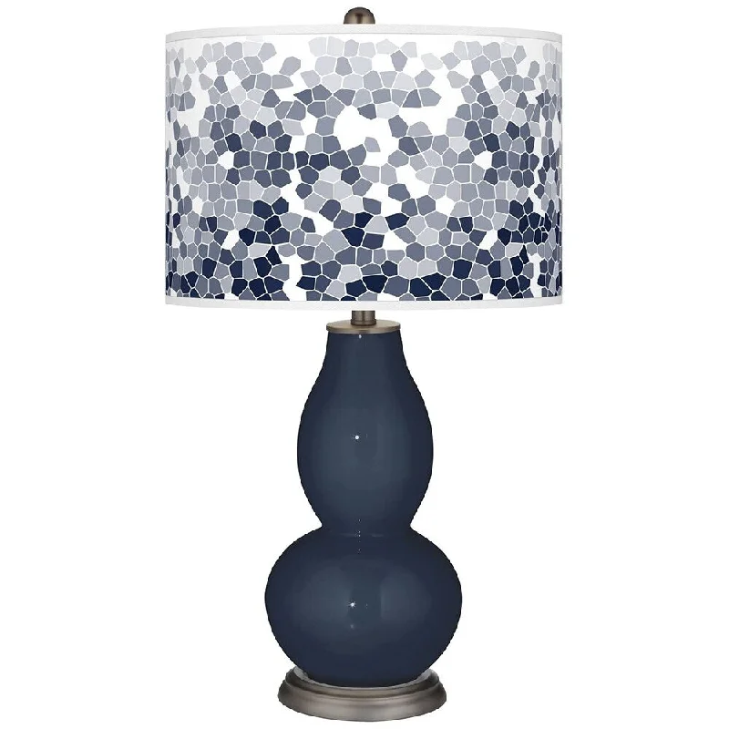 gothic style table lamps with dark finishes for a mysterious lookgothic style table lamps with dark finishes for a mysterious lookNaval Mosaic Giclee Double Gourd Table Lamp - 16" x 29"
