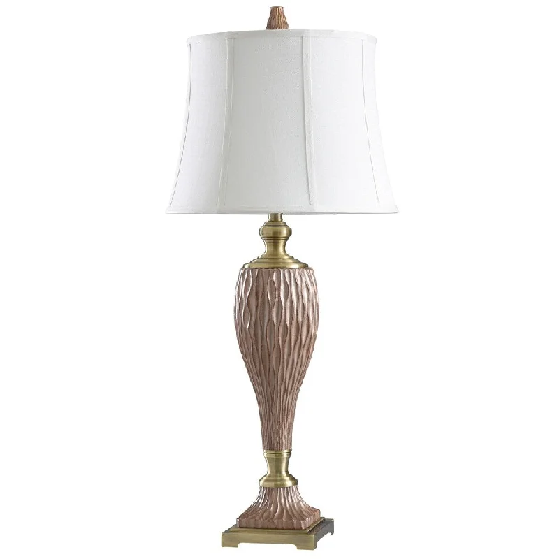 gothic style table lamps with dark finishes for a mysterious lookgothic style table lamps with dark finishes for a mysterious lookOnamia Blush Table Lamp - White Shade